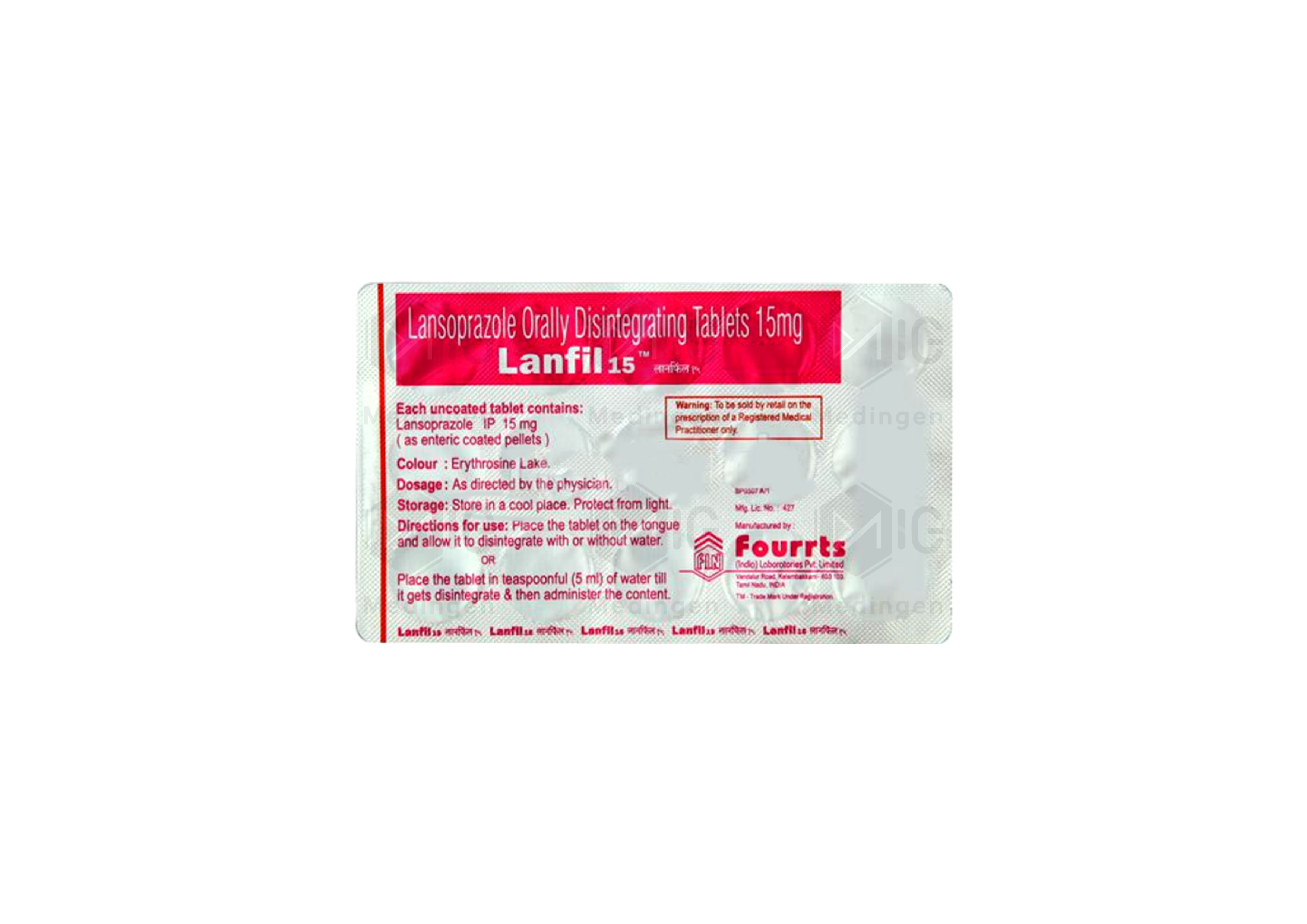 LANFIL DT 15MG